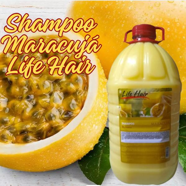 Imagem de Shampoo Hidratante Maracujá Life Hair 5Litros