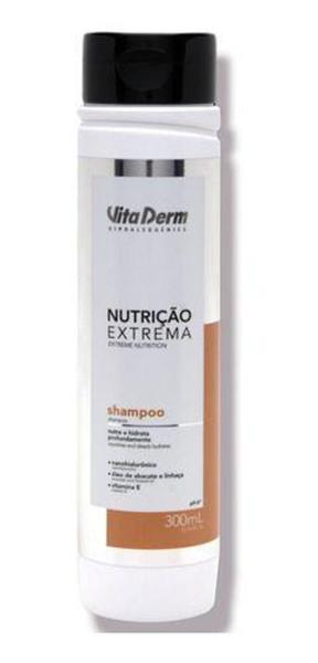 Imagem de Shampoo Hidratante Nutrição Extrema Vita Derm 300ml