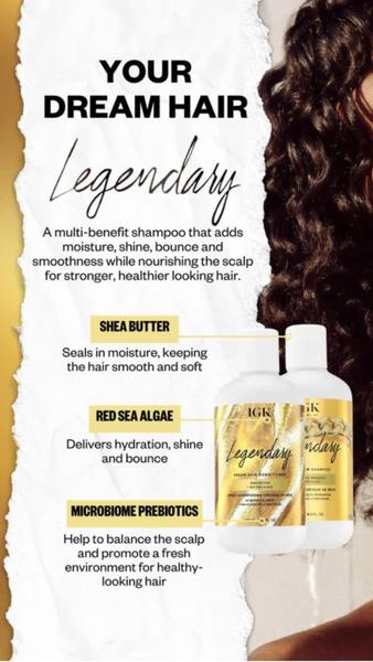 Imagem de Shampoo IGK Legendary Dream Hair 1L para todos os tipos de cabelo