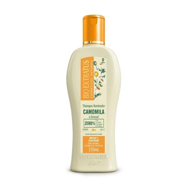 Imagem de Shampoo Iluminador Camomila 250ml - Bio Extratus