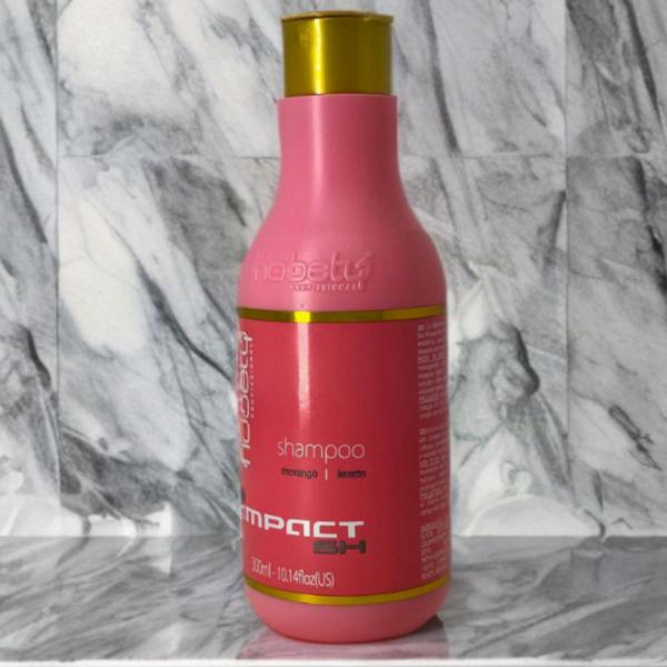 Imagem de Shampoo Impact Morango 300mL - Hobety