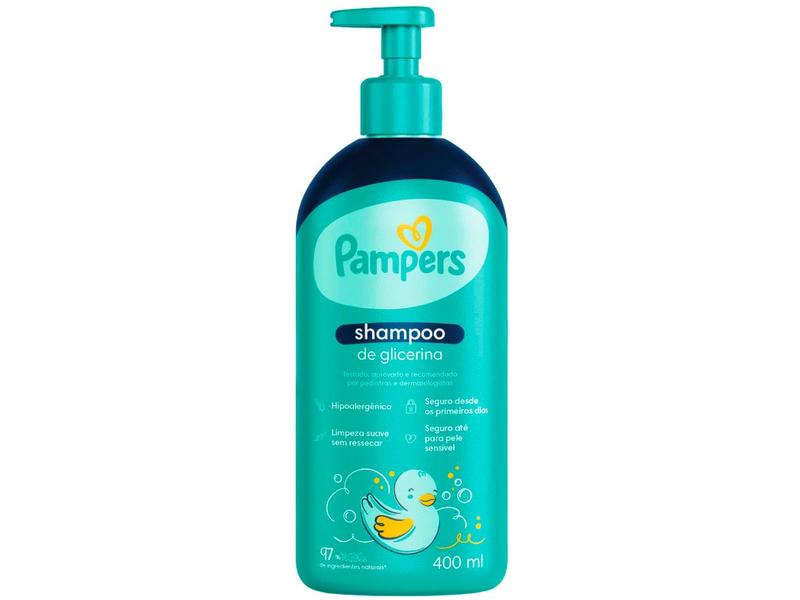 Shampoo Infantil Pampers Glicerina 400ml