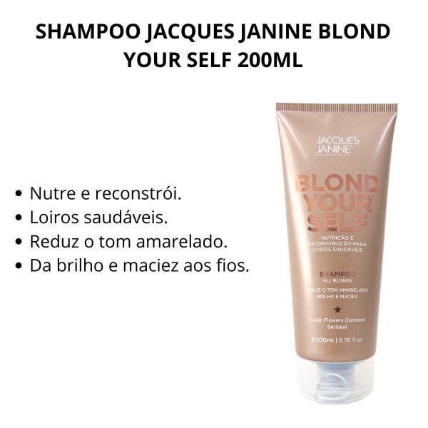 Imagem de Shampoo Jacques Janine Blond Your Self 200Ml