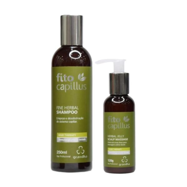Imagem de Shampoo + Jelly Scalp Massage Fito Capillus Herbal