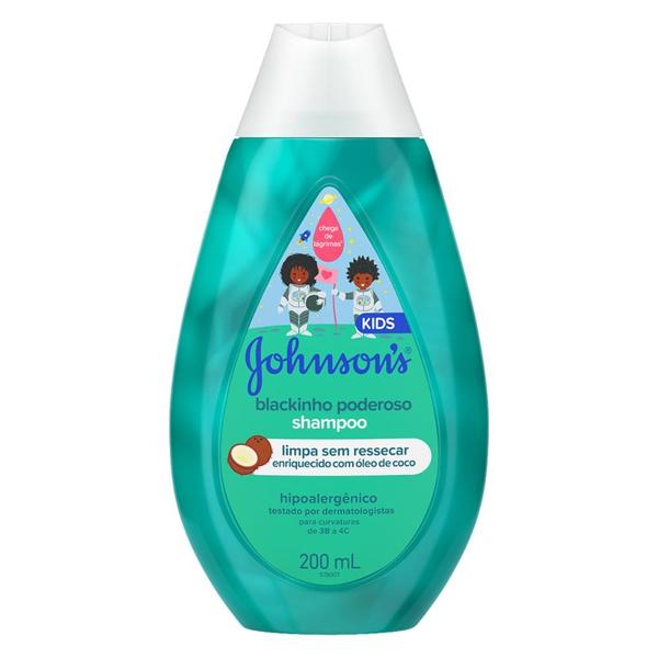 Imagem de Shampoo Johnson's Kids Blackinho Poderoso Frasco 200ml