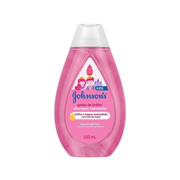 Imagem de Shampoo Johnsons Baby 400ml Gotas de Brilho