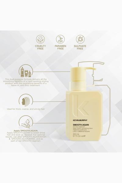 Imagem de Shampoo KEVIN MURPHY Smooth Again 200mL para cabelos normais a secos