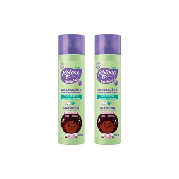 Imagem de Shampoo Kolene 300Ml Cachinhos - Kit Com 2Un