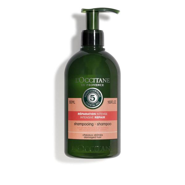 Imagem de Shampoo L'Occitane Intensive Repair 500ml vegano sem silicone