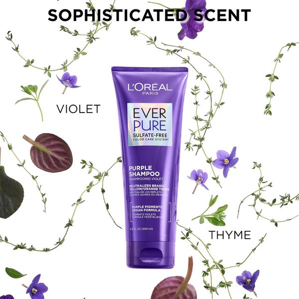 Imagem de Shampoo L'Oréal Paris EverPure Latão Tonificante Roxo 680ml