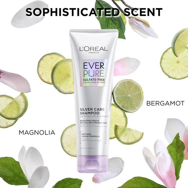 Imagem de Shampoo L'Oreal Paris EverPure Silver Care Vegano 250ml 