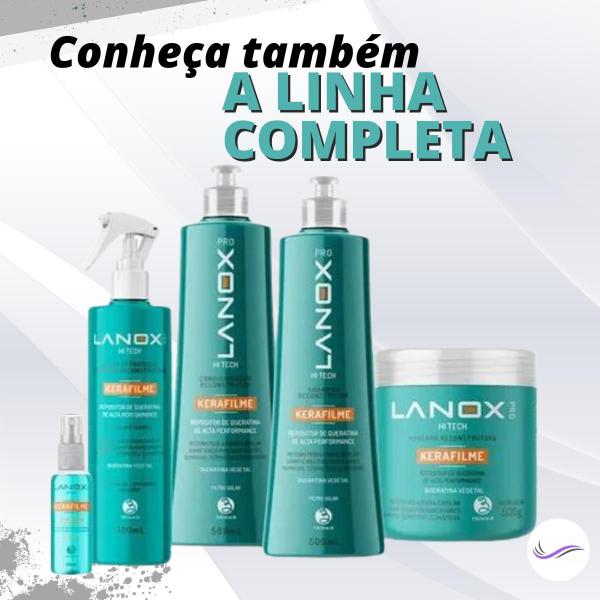 Imagem de Shampoo Lanox Reconstrutor Kerafilme Trihair 500ml