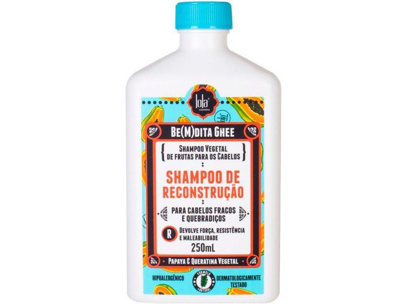 Imagem de Shampoo Lola Cosmetics Be(m)dita Ghee - Papaya e Queratina Vegetal 250ml