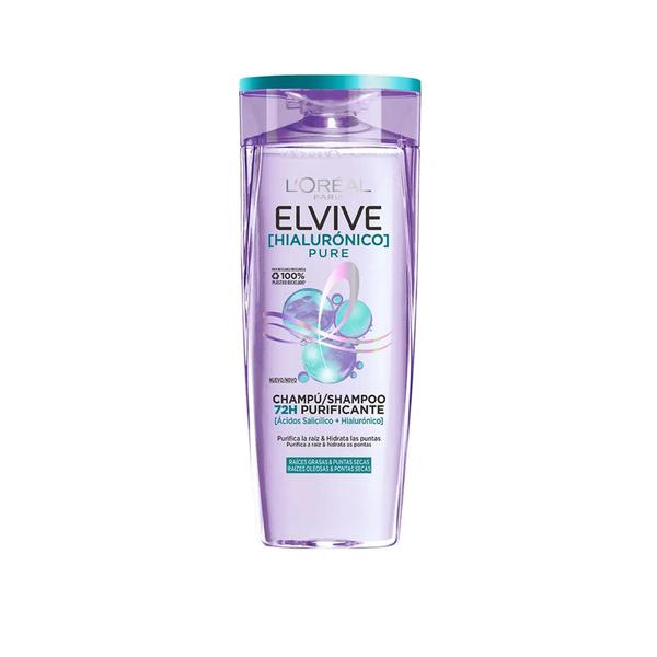 Imagem de Shampoo Loreal Elseve Pure Hialurônico 400ml ean 7899706244107