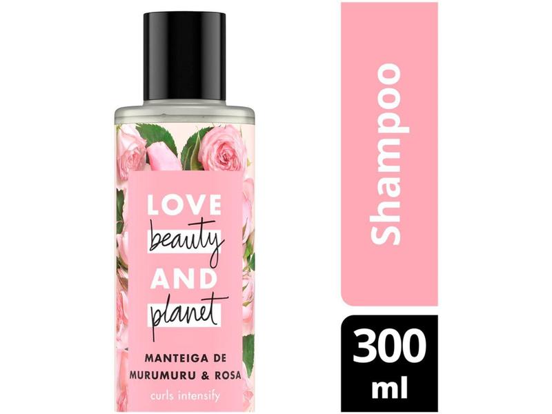 Imagem de Shampoo Love Beauty and Planet Curls Intensify - Manteiga de Murumuru & Rosa 300ml