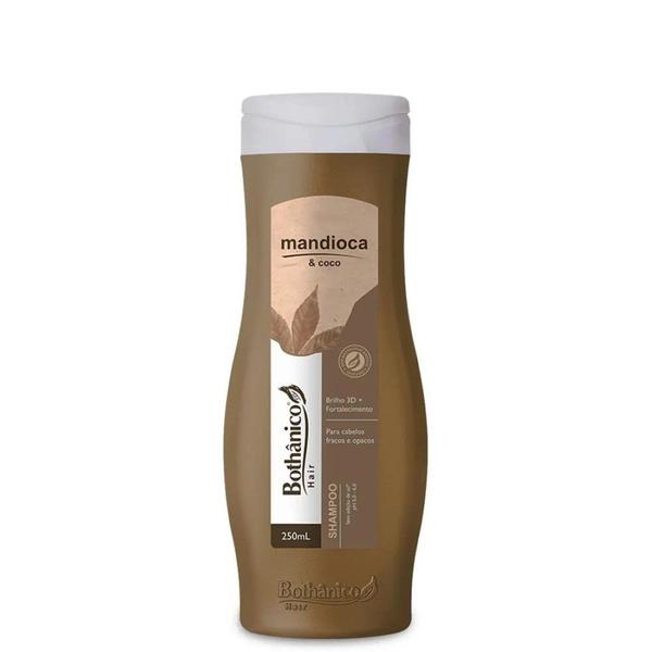 Imagem de Shampoo Mandioca & Coco 250ml - Bothânico