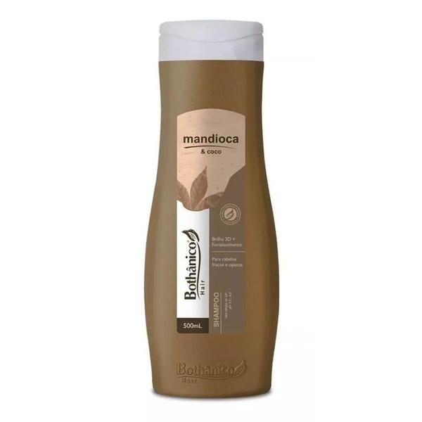 Imagem de Shampoo Mandioca & Coco 500ml - Bothânico