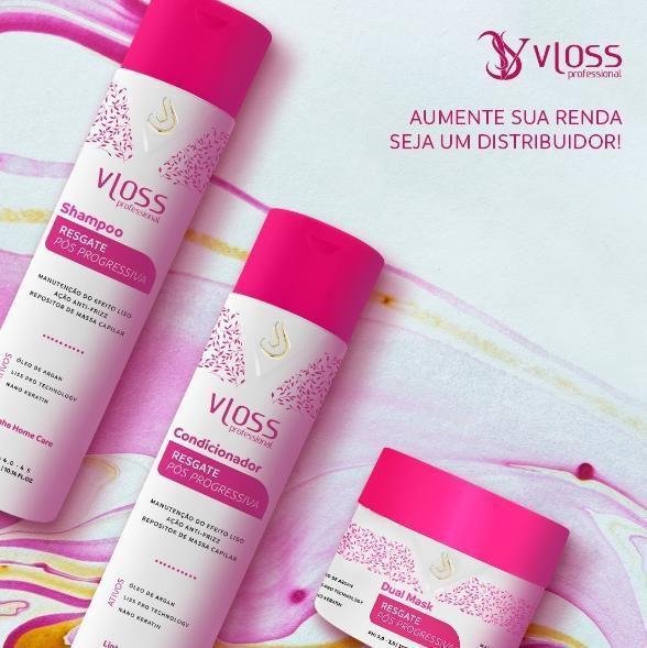 Imagem de Shampoo Manutenção Home Care Resgate Pós Progressiva Vloss