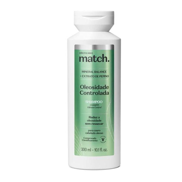 Imagem de Shampoo Match Oleosidade Controlada 300ml - OBoticario