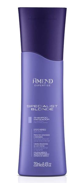 Imagem de Shampoo matizador amend specialist blonde 250ml