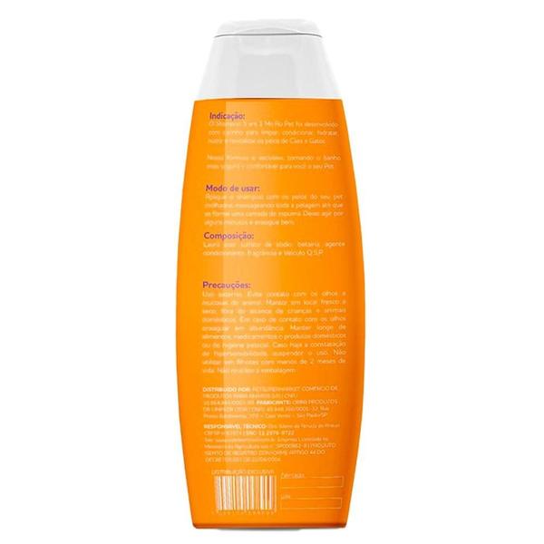 Imagem de Shampoo Me.au Pet 5 em 1 para Cães e Gatos - 500 mL