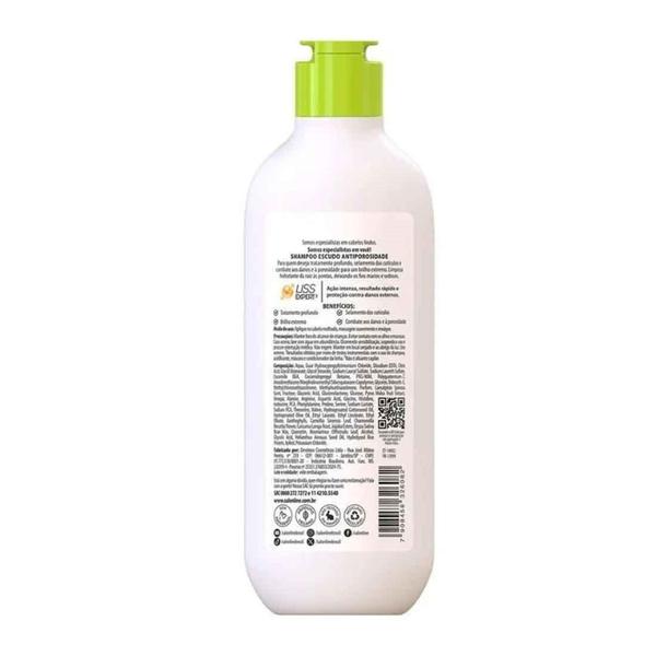 Imagem de Shampoo Meu Liso Escudo Antiporosidade 300ml - Salon Line