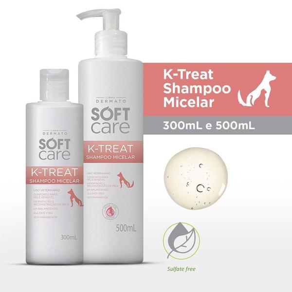 Imagem de Shampoo Micelar Soft Care K-Treat - 300 mL