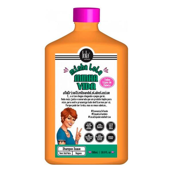 Imagem de Shampoo Minha Lola Minha Vida Lola Cosmetics com 500ml