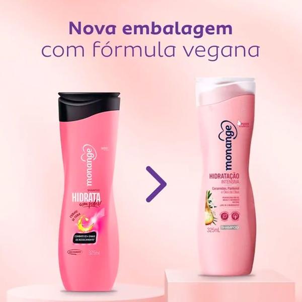 Imagem de Shampoo Monange Hidratação Intensiva 325ml