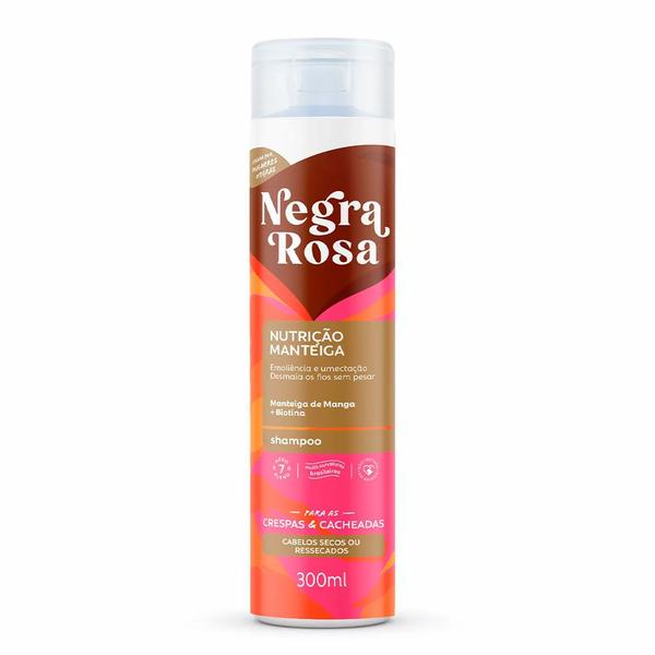 Imagem de Shampoo Negra Rosa Nutrição Manteiga 300ml