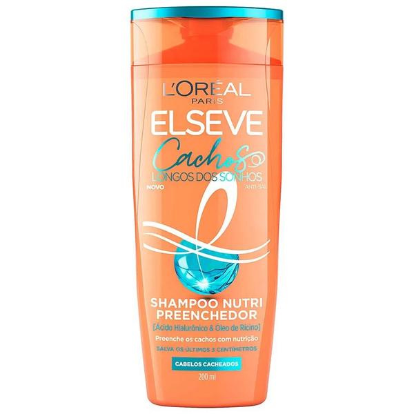 Imagem de Shampoo Nutri Preenchedor Cachos Longo dos Sonhos Elseve Loréal Paris 200ml