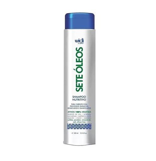 Imagem de Shampoo Nutritivo 300ml Sete Óleos Widi Care