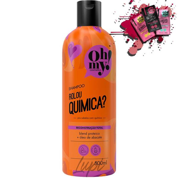 Imagem de Shampoo Oh My! Rolou Química 500ml