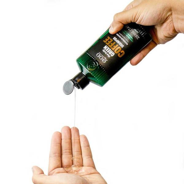 Imagem de Shampoo Óleo de Café Verde Masculino Green Coffee Hidratante Reconstrução 220ml QOD