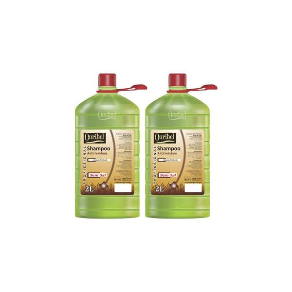 Imagem de Shampoo Ouribel 2000Ml Antiresiduos - Kit C/2Un