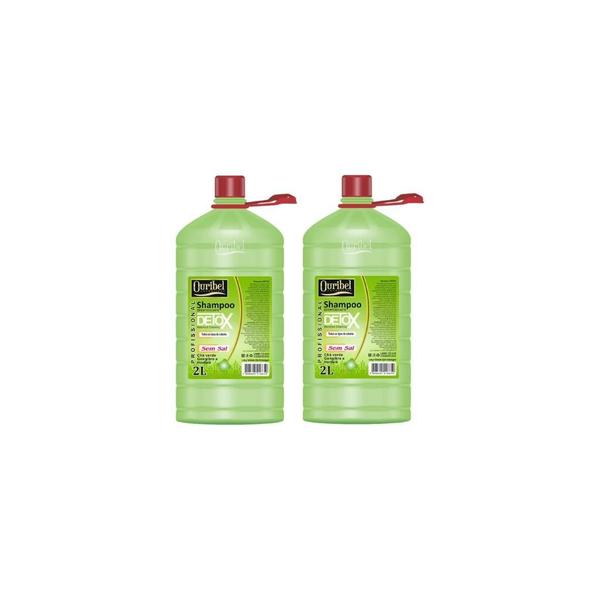 Imagem de Shampoo Ouribel 2000Ml Detox - Kit C/2Un