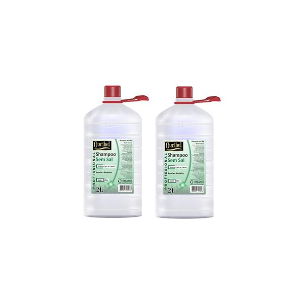 Imagem de Shampoo Ouribel 2000ml Sem Sal - Kit C/2un