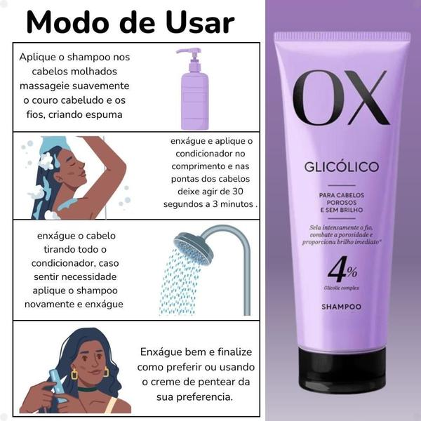 Imagem de Shampoo Ox Glicólico 240Ml