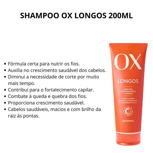 Imagem de Shampoo Ox Longos 200ml