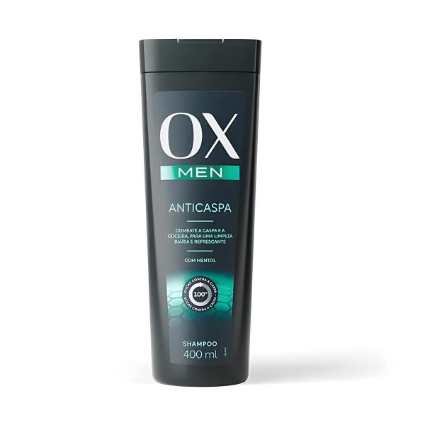 Imagem de Shampoo Ox Men Anticaspa E Coceira Com Mentol 400Ml Ox