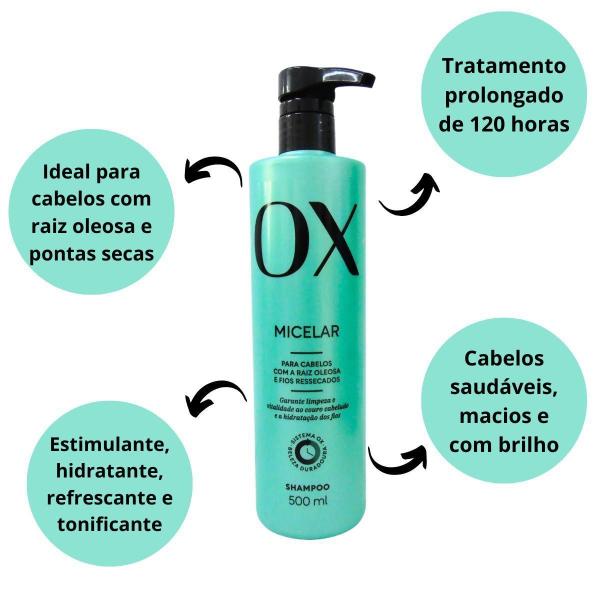 Imagem de Shampoo Ox Micelar 500Ml