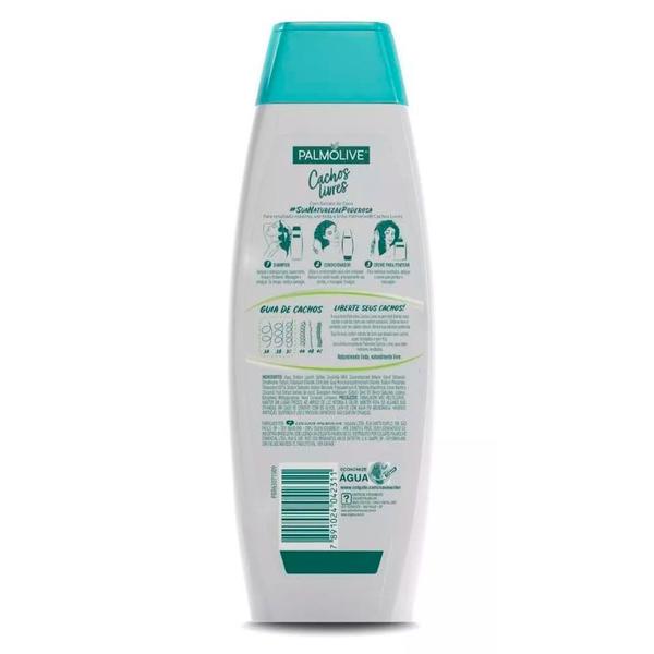 Imagem de Shampoo Palmolive Cachos Livres Extrato De Coco 350ml