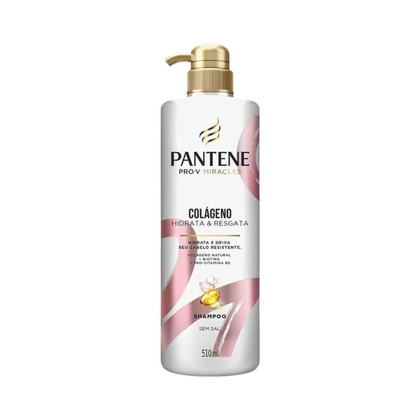 Imagem de Shampoo Pantene 510ml Pump Colageno