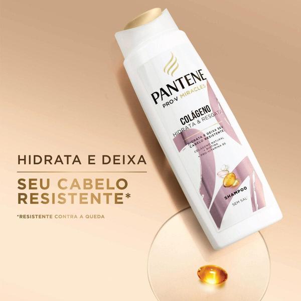 Imagem de Shampoo Pantene Colágeno Hidrata &amp Resgata 300ml