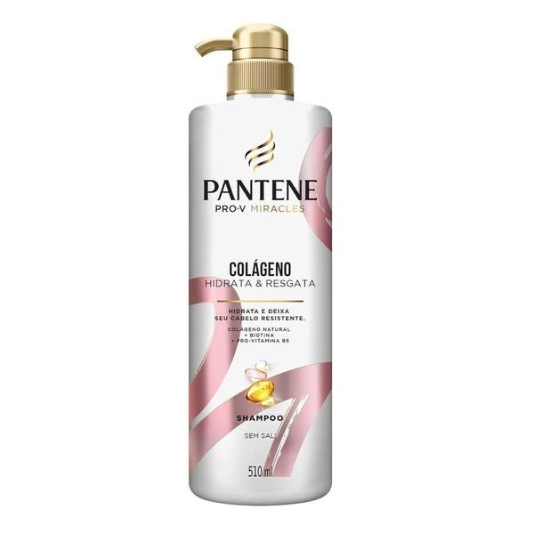 Imagem de Shampoo pantene colágeno hidrata e resgata 510ml