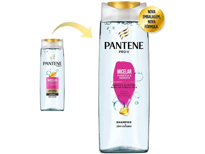 Imagem de Shampoo Pantene Micelar Purifica e Hidrata - 400ml