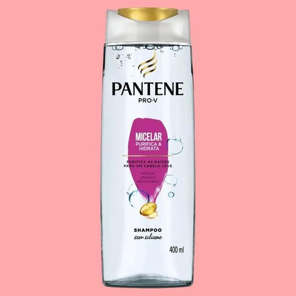 Imagem de Shampoo Pantene Micelar Purifica & Hidrata 400ml  Pantene