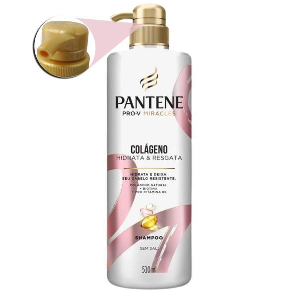 Imagem de Shampoo Pantene Pro-V Colágeno Hidrata E Resgata 510Ml