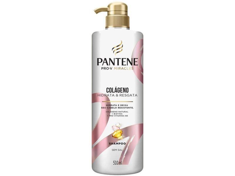 Imagem de Shampoo Pantene Pro-V Miracles - Colágeno Hidrata e Resgata 510ml