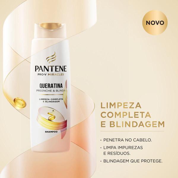 Imagem de Shampoo Pantene Pro-V Miracles Queratina 300ml